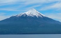 Volcán Osorno, in southern Chile. 