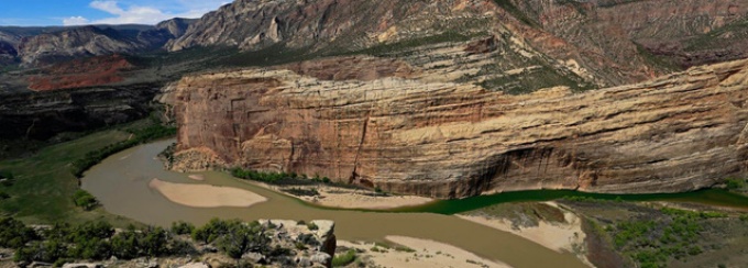Yampa River at Dinosaur National Monument, Colorado. 