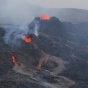 A photograph from April 17, 2021 captures active vents at Fagradalsfjall. Credit: Gro B. M. Pedersen (news outlets may republish this image, but must credit Gro B. M. Pedersen). 