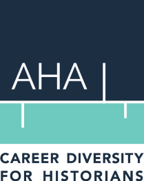 American History Association Career Diversity Logo. 