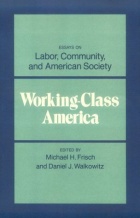Book cover for Working-Class America: Essays on Labor, Community, and American Society, Co-edited with Daniel J. Walkowitz (Urbana: University of Illinois Press, 1982). 