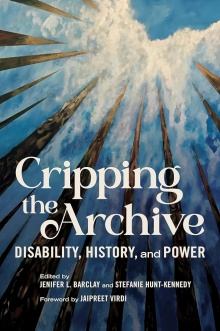 Book cover with multiple spikes pointing towards the sky. 