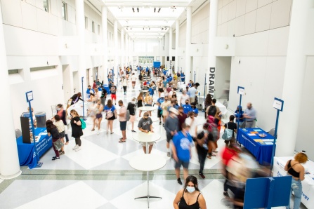 First year students attend CAS Academic Day during Welcome Week 2021. 