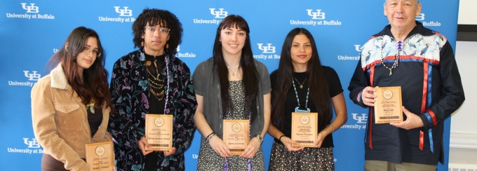 (Left to right) Emma Wilson, Wren Jordan-West, Molly Dunfield, Tianna Thuman, Pete Hill.