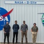 Alyssa Warrior (far right) with fellow interns at NASA Glenn Research Center. Warrior sees a link between Indigenous perspectives and science, technology, engineering and math (STEM) fields. Photo: NASA/Ellen Bausback. 