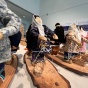 Corn husk dolls at the "Thinking In Indian" art exhibit. 