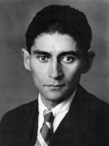 Portrait of Franz Kafka. 