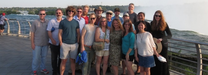 The 2017 seminar, held at the University at Buffalo, included a trip to Niagara Falls. 