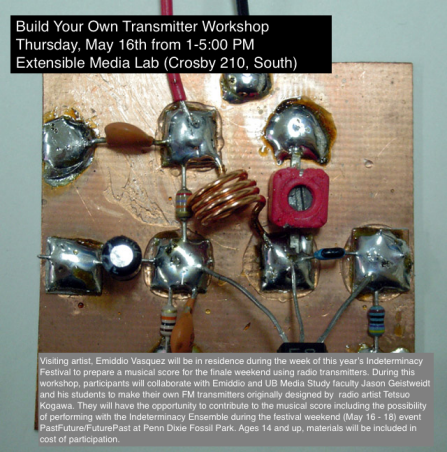 Thursday, May 16th from 1-5:00 PM in the Lab.