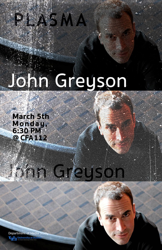 John Greyson event poster. 