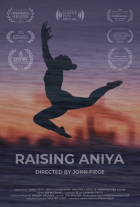 Film poster showing the silhouette of a dancer. 