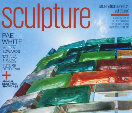 Sculpture Magazine cover. 