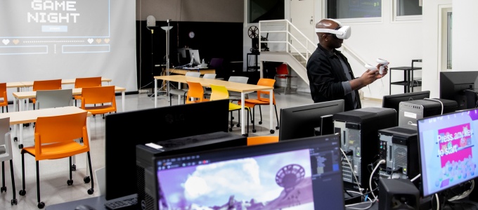 &ldquo;Spring into Art,&rdquo; the annual showcase spotlighting the various visual and performing arts created in the Center for the Arts, was held in April 2024. Photographer: Meredith Forrest Kulwicki. 