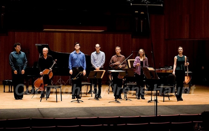 New York New Music Ensemble taking a bow. 