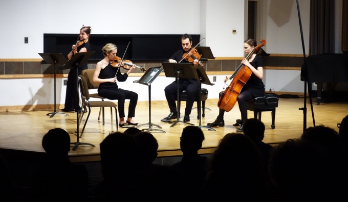 Mivos Quartet. 
