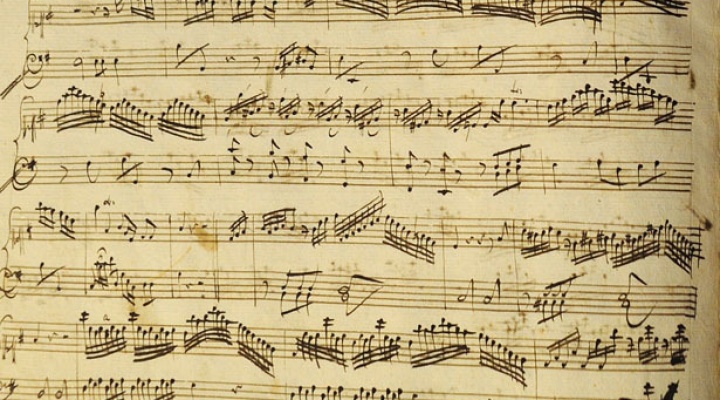 Mozart composition. 