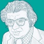 Promotional graphic titled &ldquo;Feldman @100&rdquo; featuring a line-drawn portrait of composer Morton Feldman. Text announces the event on January 12&ndash;13, 2026, at UB Slee Hall on the University at Buffalo&rsquo;s North Campus, with the website go.buffalo.edu/concerts and the note &ldquo;Free and open to the public.&rdquo;. 