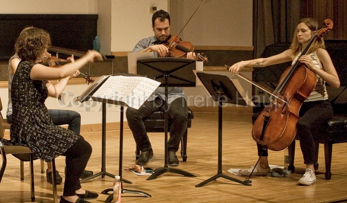 Mivos Quartet. 