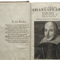 Shakespeare's first folio. 