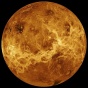 The planet Venus. 