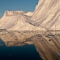 Greenland icebergs in Disko Bay. 
