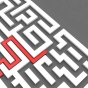 Graphic of a maze. 
