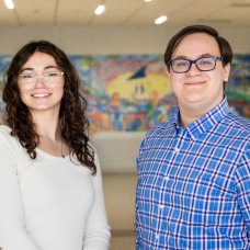 Carsyn Bonesteel and Chris Page. 