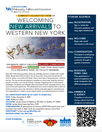 Poster written in English. 