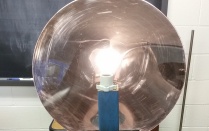 Zoom image: Large spherical mirror 
