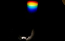 Zoom image: Light source and prism 