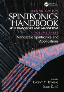 Spintronics book cover. 