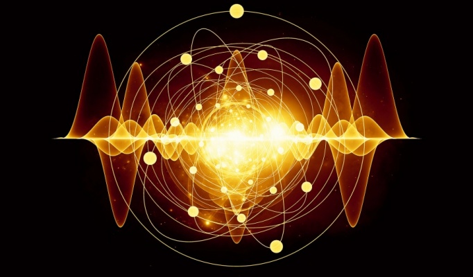 Quatum optics graphics. 