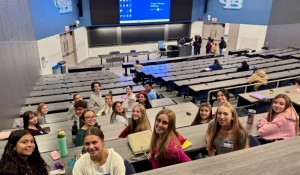 High school AP Psychology class. 