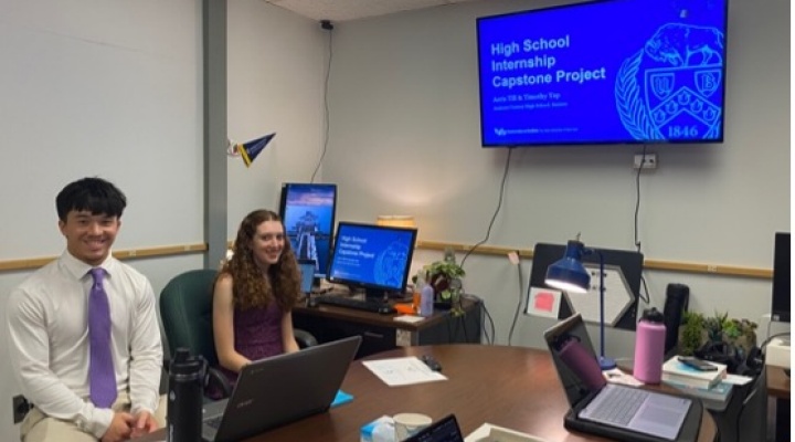 Internship awardees at the Auditory Perception and Action Lab. 