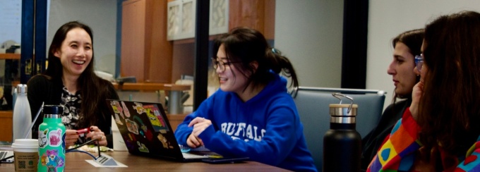 Prof. Lora Park and Students. 