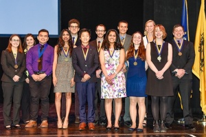 Recipients of the SUNY Chancellor's Award for Student Excellence. 