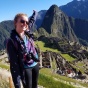 Carly Connor at Macchu Pichu. 