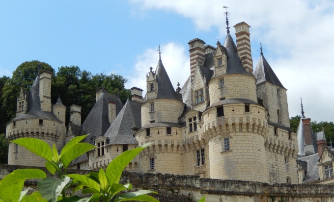 Chateau d'Uss&eacute;, Loire Valley, France. 