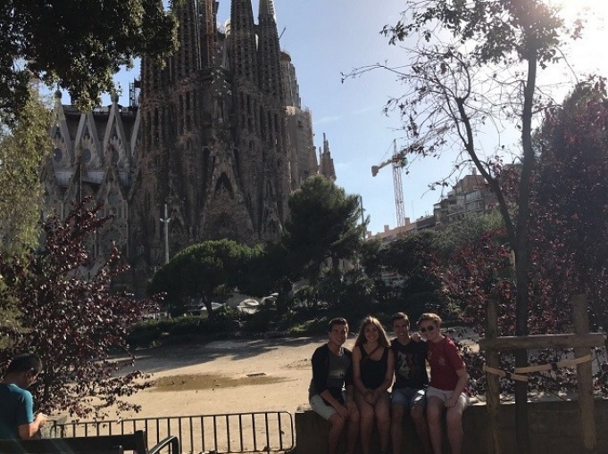 Anthony Malloni in Spain. 