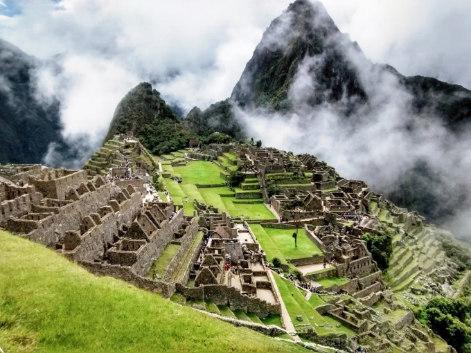 Kelly's winning photo of Machu Picchu. 