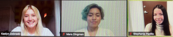 21-22 Sigma Delta Pi Officers.