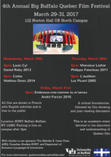 Zoom image: Poster for the Quebec Film Festival