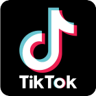 TikTok logo. 