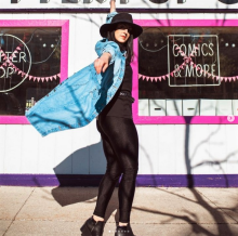 Jenna Zavrel dance pose. 