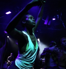 Professor Chanon Judson dancing. 