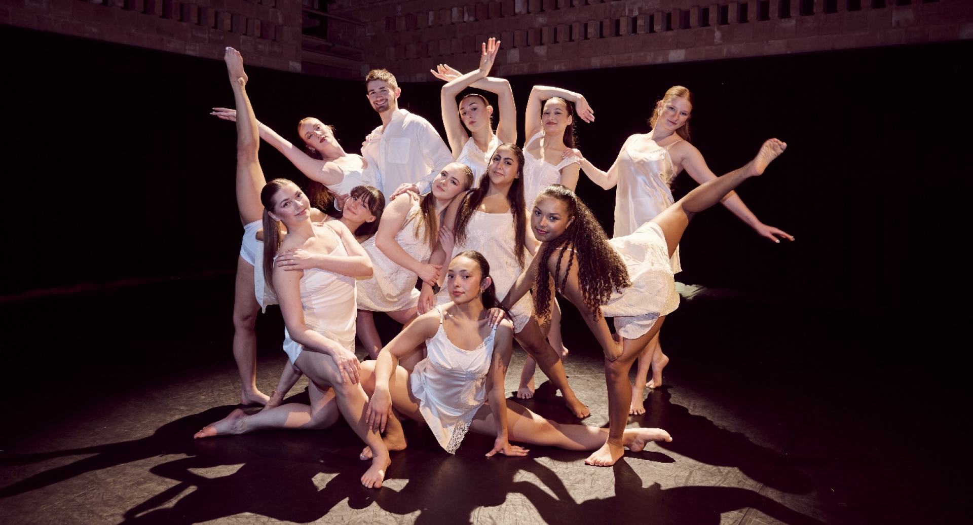 dancers on stage. 