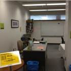Math Place entrance. 