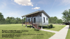 Tiny home rendering created by UB architecture students Lauren Herran, Riley Siltler, Juan Romero Vazquez, Michael Martinovic and James Herlihy