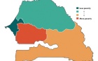Poverty map of Senegal. 
